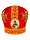 Митра парча Г (ликийский крест) 58р