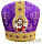 Митра парча Т (вышитые иконы, стразы) 57 р