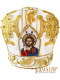 Митра белая, Крест ПЦУ (вышивка) 57,5р.