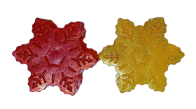 Мыло ручной работы  "Снежинка" 75г