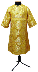 Стихарь пономаря парча  (пасхальний  крест) 140см