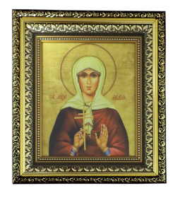 Икона Святая мученица Лидия (печать на холсте) 23/26