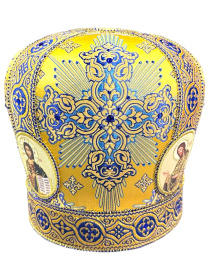 Митра парча Греция (лучистая) 60р