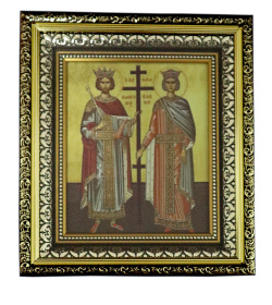Святые Константин и Елена  (печать на холсте) 23/26