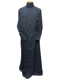 Подрясник нового кроя, вышивка виноград, (костюмка) 56р