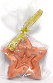 Мыло ручной работы "Новогодняя звезда" 48г