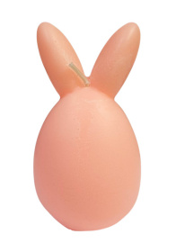 Свеча ДЕКОРАТИВНАЯ ПАСХАЛЬНАЯ Яйцо "УШКИ" ↕ 12см Парафин