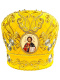 Митра, бархат ( вышивка Царская, камни) 59р