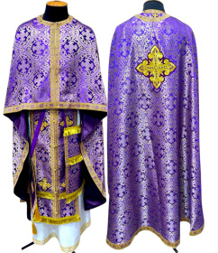 Облачения греческого покроя парча Т (крест - завиток) 54/145