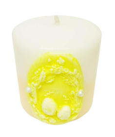 Свеча ДЕКОРАТИВНАЯ ПАСХАЛЬНАЯ  ↕ 6см Парафин