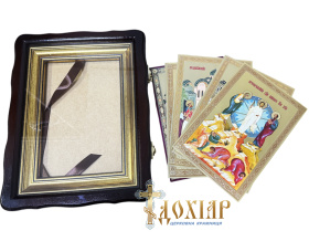 Киот деревянный для ликов ↨40↔30 см (литография 20/30)