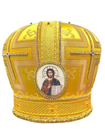 Митра иерейская парча Т (иконы холст) 59р