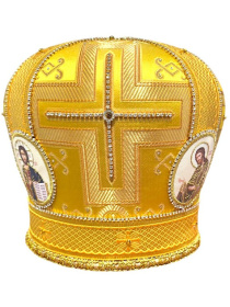 Митра иерейская парча Т (иконы холст) 59р