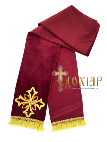 Закладка для Евангелия,бархат 13/140 см