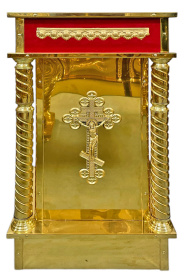 ПОДСТАВКА Красная   ↕92см ↔50см ↕50см   Булат Бархат 