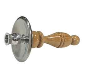 Подсвечник полиэлейный (дерево) 19см