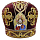 Митра, бархат, бордо (вышивка) 57р Митра, бархат, бордо (вышивка) 57р