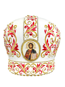 Митра бархат, ( красная вышивка) 59,5р