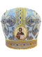 Митра парча (голубое золото) 58р