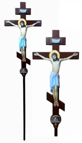 КРЕСТ Выносной 204см/43см Ольха МДФ Темно – Коричневый