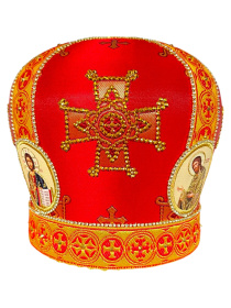 Митра парча Г (ликийский крест) 58р