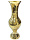 Ваза латунь Греция (рельефная) 35см