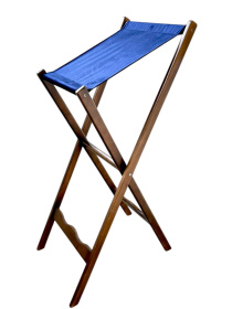 Аналой деревянный боковой раскладной с тканью (велюр) 38/46