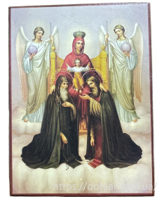 Киевская похвалы Прествятой Богородицы 12/16