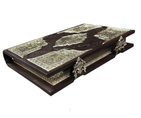 Напрестольное Евангелие (накладки серебрение, оклад кожа) укр. язык