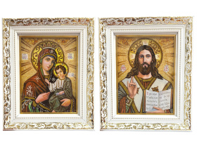 Пара Спаситель и Скоропослушница (янтарь) 29/38