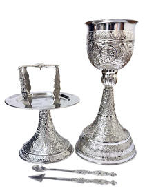 ЕВХАРИСТИЧЕСКИЙ НАБОР   600мл   Никель Греция    