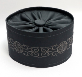 Скуфья греческая, вышивка греческий крест