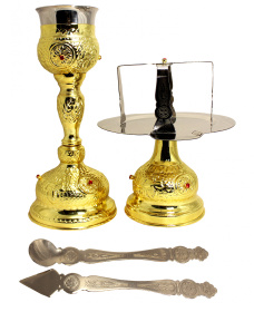 Евхаристический набор  №03 Греция Латунь 250 мл (1321)