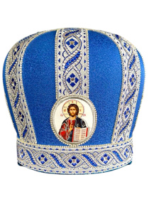 Митра парча, Галун (иконы холст, стразы) 61 р