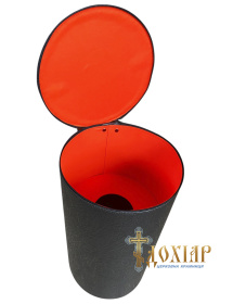 Футляр для МИТРЫ двойной (эко-кожа) 29/52 см