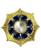 Мощевик большой СИНИЙ 7/7 см