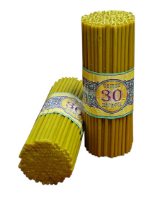 Свечи ПАРАФИНОВЫЕ  темные  №30 150 шт БЕЗ СКИДОК!
