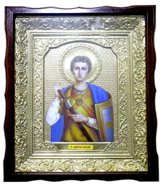 Дмитрий Солунский (полуриза) 38х45