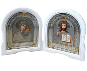 ПАРА  СПАСИТЕЛЬ И КАЗАНСКАЯ БОЖЬЯ МАТЕРЬ (арка) 26/29