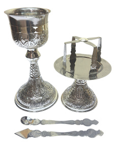 ЕВХАРИСТИЧЕСКИЙ НАБОР   600мл   Никель Греция    