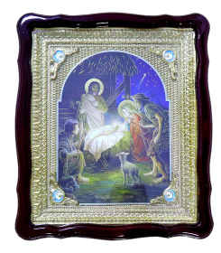 Икона Рождества Христова  42/48 см