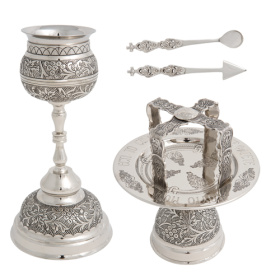 ЕВХАРИСТИЧЕСКИЙ НАБОР 400мл Никель Греция 380/37NA