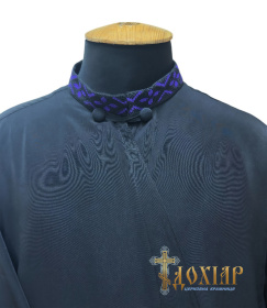 Ряса греческая мокрый шелк (орнамент) 50р