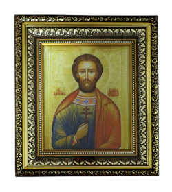 Великомученик Иоанн Новый Сочавский (печать на холсте) 23/26 