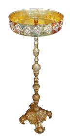 Подсвечник (песок, 8026B) ↕110 см Греция