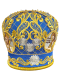 Митра иерейская вышивка на парче (Царская)  59,5р