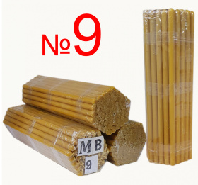 Свеча восковая №09 2кг (52шт)
