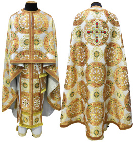 Облачения греческого покроя парча Греция (Херувим) 54/140