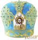 Митра, бархат  (золотая вышивка) 58,5р