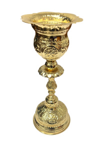 Лампада напрестольная ( позолота) Греция